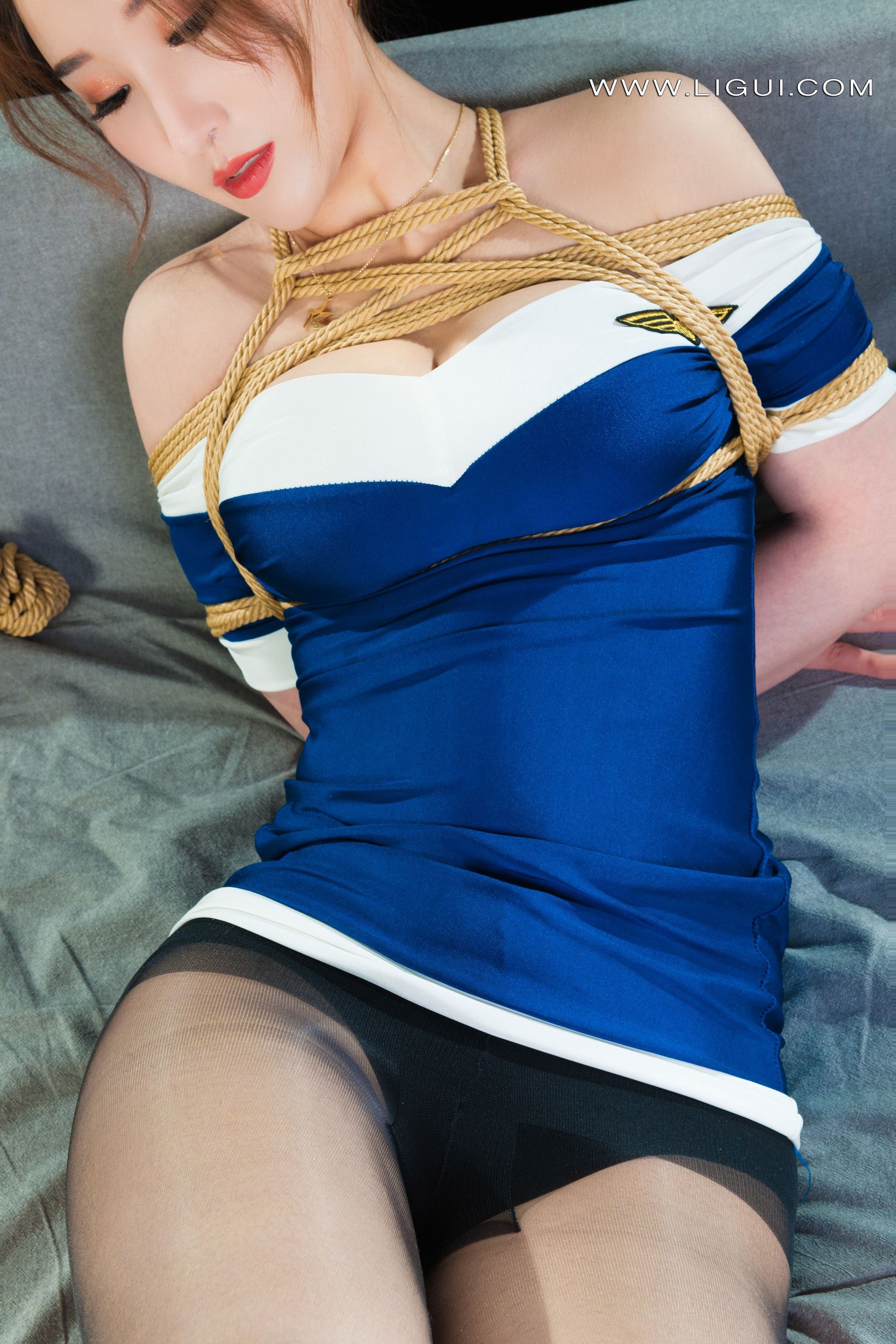 Ligui丽柜 2022.04.07 网络丽人 Model 淼淼